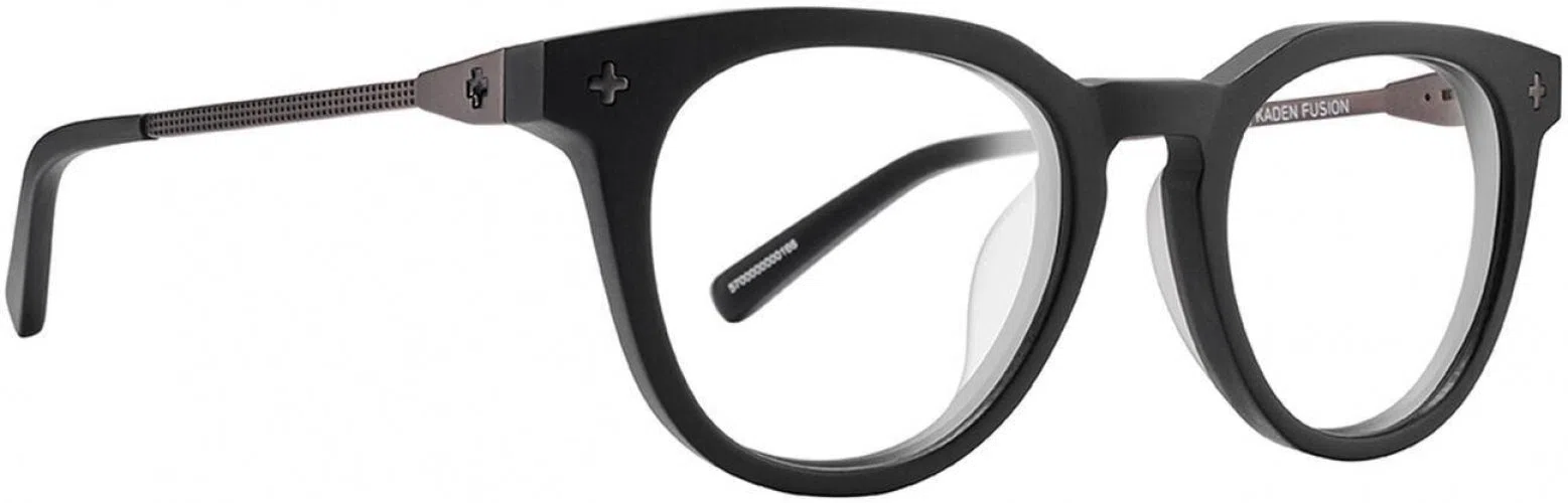 SpyOptic 570000 Eyeglasses - Crystal Smoke Brushed Black - view 2